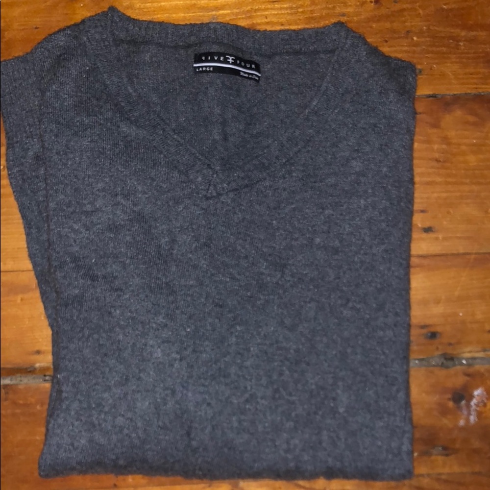 Super soft V-neck sweater